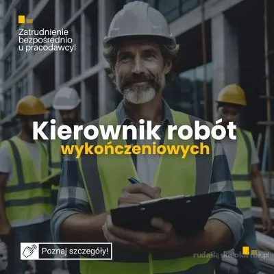 Kierownik robót wykończeniowych