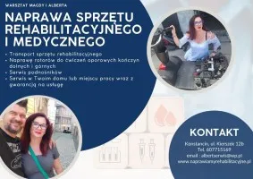 Serwis Sprzętu Rehabilitacyjnego i Medycznego WARSZAWA MAZOWIECKIE